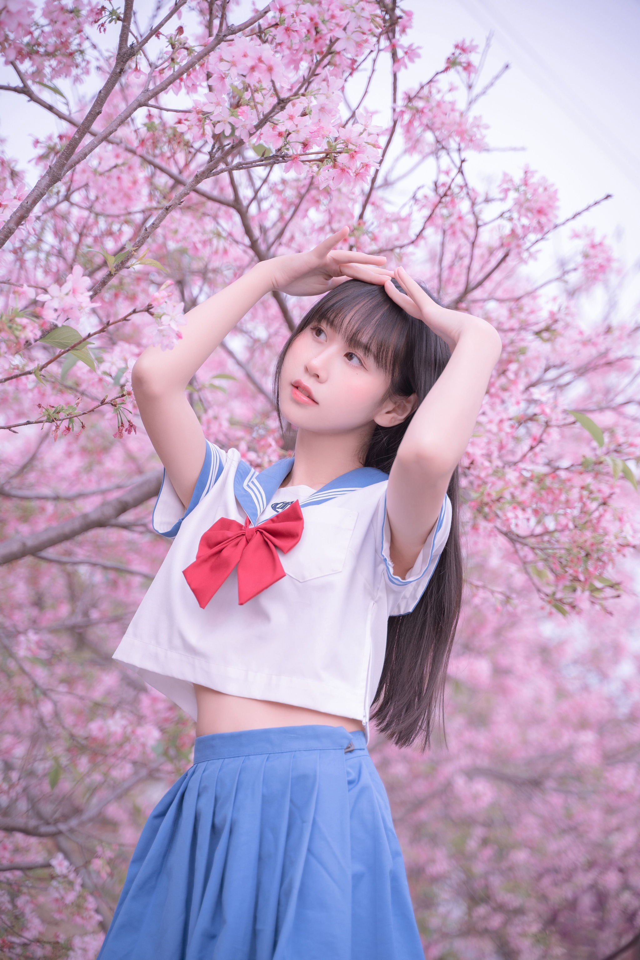 图片[1]-萌芽儿o0 – NO.029 樱花JK[31P]-XikXak